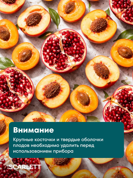 Изображение товара Соковыжималка электрическая Scarlett SC-JE50S66 (сочный аквамарин)