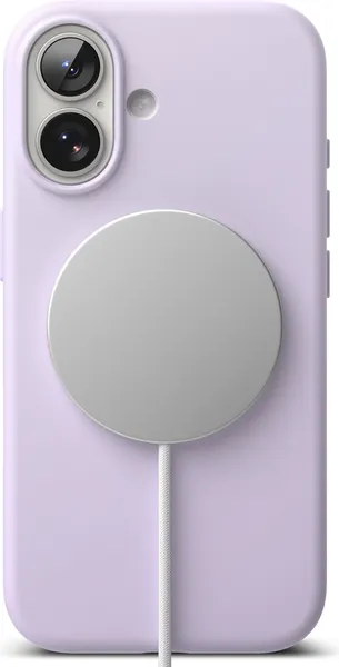 Изображение товара Чехол-накладка Ringke Silicone Magnetic для iPhone 17 (Light Purple)