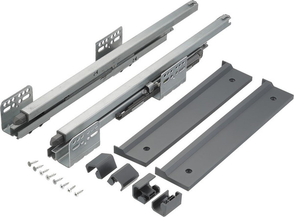 Изображение товара Корзина для белья GTV Elite из ротанга 700мм с доводчиком / WG-KOSZR70-60 (графит)