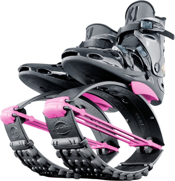 Джампер для взрослых Kangoo Jumps KJ-XR3 WE (M, белый/розовый) — фото 3
