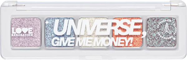 Палетка теней для век Love Generation Duochrome Eyeshadow Palette Universe, give me money 01