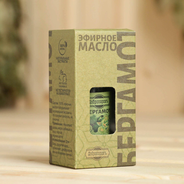 Изображение товара Эфирное масло Добропаровъ Бергамот 7322004 (20мл)