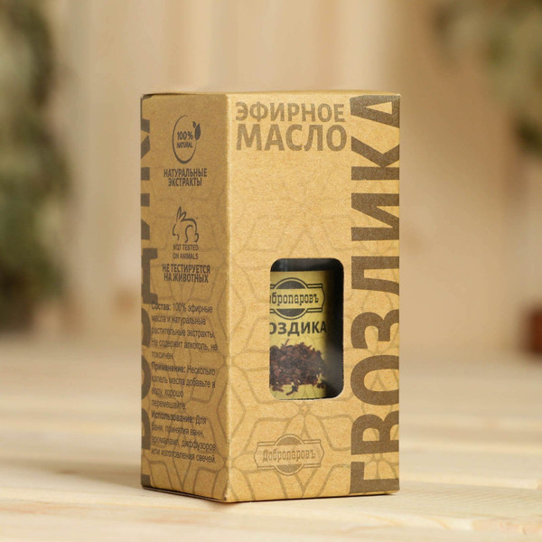 Изображение товара Эфирное масло Добропаровъ Гвоздика 7322005 (20мл)