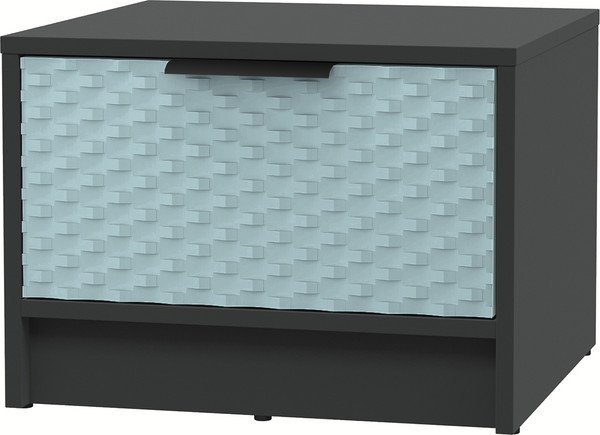 Изображение товара Прикроватная тумба Interline Концепт КТ-ТК1-35 Техно (антрацит/океан)