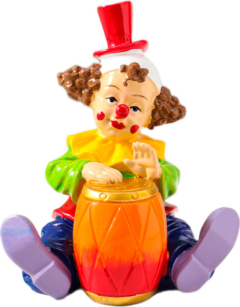Изображение товара Статуэтка Sima-Land Клоун с играет на барабане / 10927842