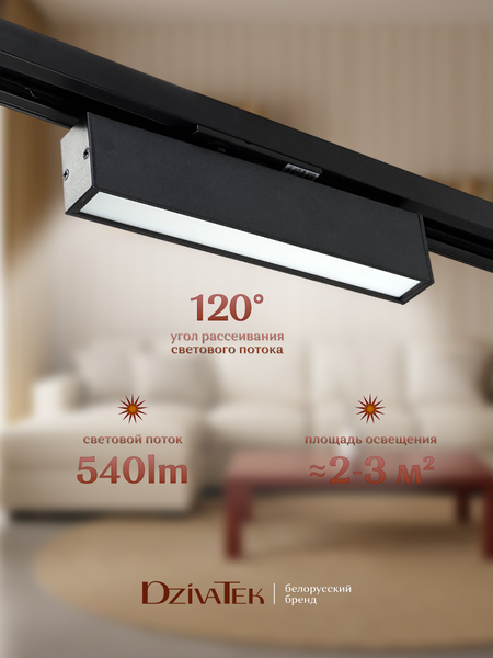 Изображение товара Трековый светильник DzivaTek 64001