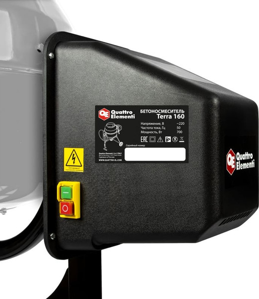 Изображение товара Бетономешалка Quattro Elementi Terra 160 / 917-971
