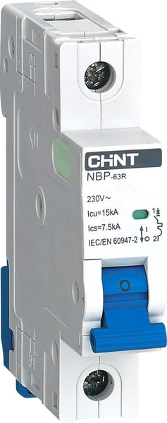 Выключатель автоматический Chint NBP-63R 1P 3A 15кА / 352362 — фото 3