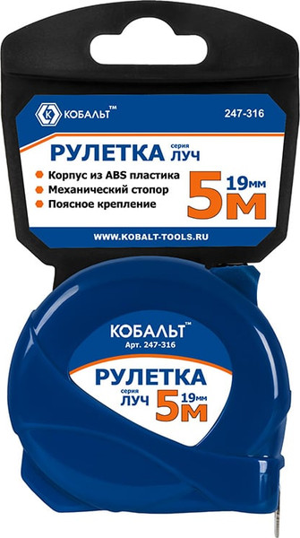 Изображение товара Рулетка Кобальт Луч / 247-316