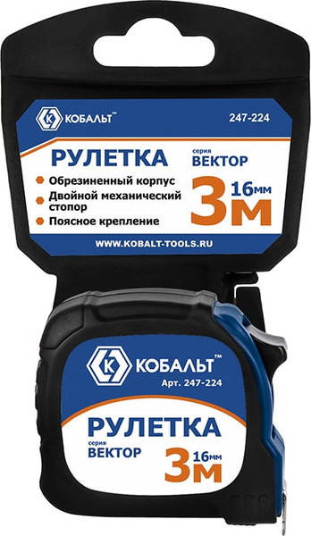 Изображение товара Рулетка Кобальт Вектор / 247-224