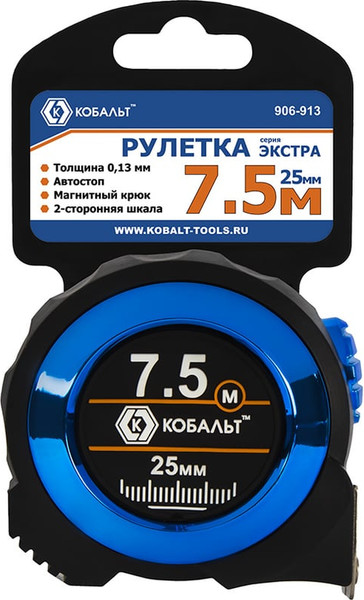 Изображение товара Рулетка Кобальт Экстра / 906-913