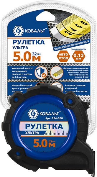 Изображение товара Рулетка Кобальт Ультра / 924-030
