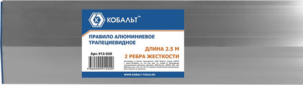 Изображение товара Правило строительное Кобальт 912-020