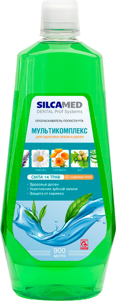 Ополаскиватель для полости рта Silca Med Мультикомплекс (900мл) — фото 3