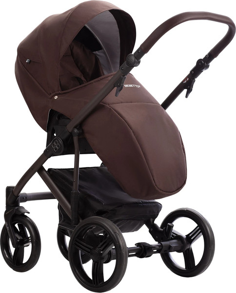 Изображение товара Детская универсальная коляска Bebetto Magnum Light 2в1 (20 коричневый/коричневая рама)