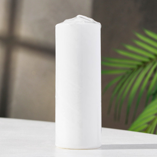Изображение товара Свеча Дарим Красиво Цилиндр / 1245100 (белый)