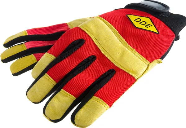 Изображение товара Перчатки защитные DDE Vibro-Protect / 648-526 (р.L, кожа/спандекс)