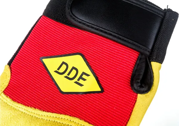 Изображение товара Перчатки защитные DDE Vibro-Protect / 648-526 (р.L, кожа/спандекс)