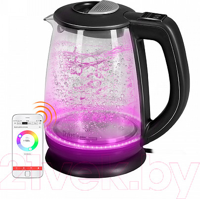 Изображение товара Электрочайник Redmond SkyKettle RK-G214S (темно-серый)