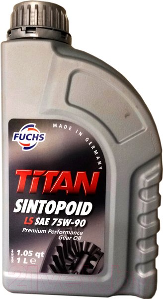 Изображение товара Трансмиссионное масло Fuchs Titan Sintopoid LS 75W90 / 601426728 (1л)