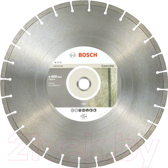 Изображение товара Отрезной диск алмазный Bosch 2.608.603.807