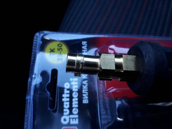 Изображение товара Разъем кабельный для сварочного аппарата Quattro Elementi ТК 35-50 / 771-183