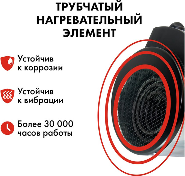 Изображение товара Тепловая пушка электрическая Quattro Elementi QE-5000 ETN / 649-264