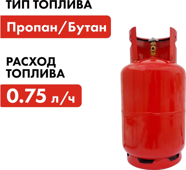 Изображение товара Тепловая пушка газовая Quattro Elementi QE-12G / 243-936