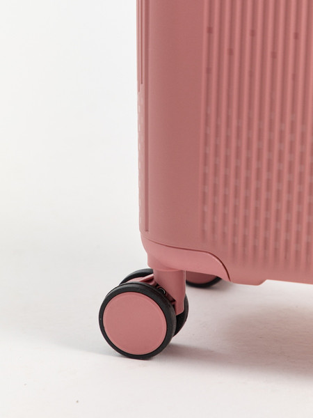 Изображение товара Чемодан на колесах L'case Riga 20 (S, розовый)