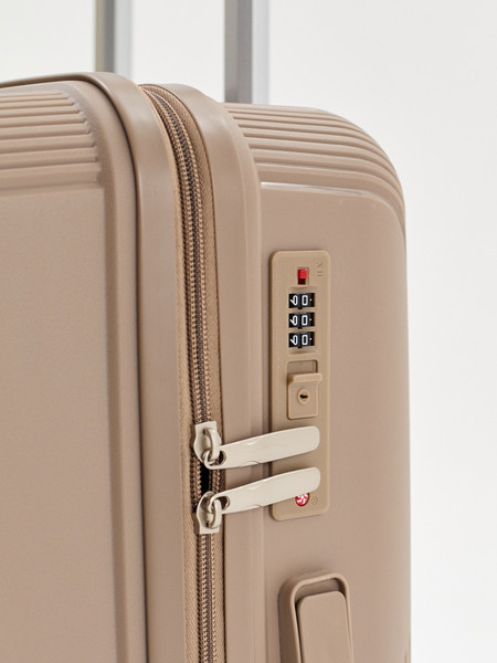 Изображение товара Чемодан на колесах L'case Riga 24 (M, кофе)