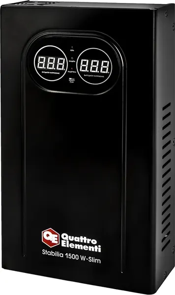 Изображение товара Стабилизатор напряжения Quattro Elementi Stabilia 1500 W-Slim / 917-780
