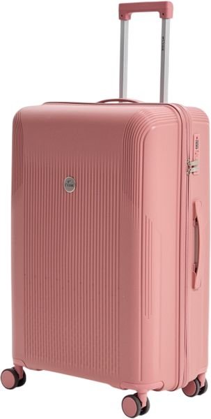 Изображение товара Чемодан на колесах L'case Riga 28 (L, розовый)