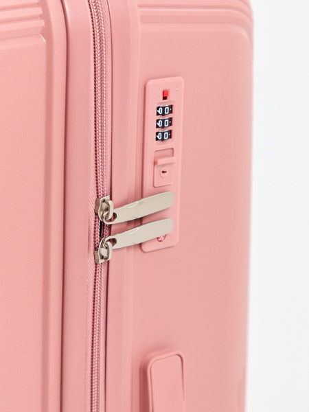 Изображение товара Чемодан на колесах L'case Riga 28 (L, розовый)