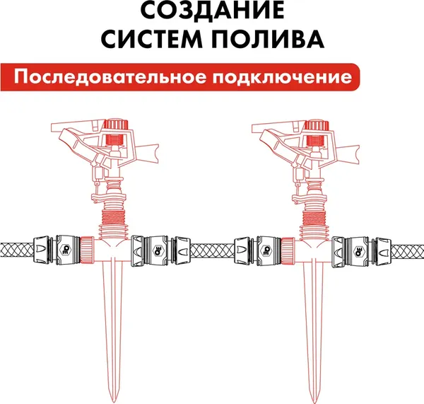 Изображение товара Дождеватель Quattro Elementi 241-352