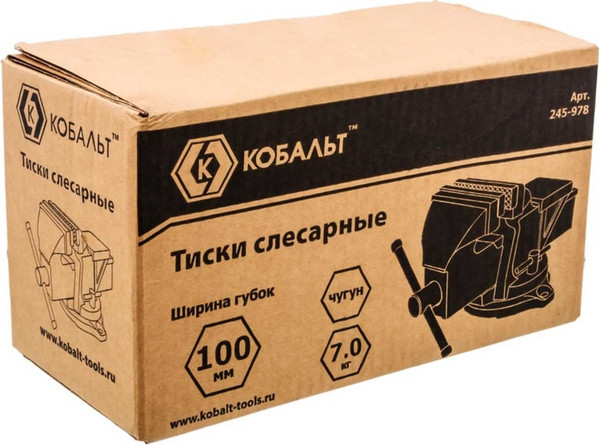 Изображение товара Тиски Кобальт 245-978