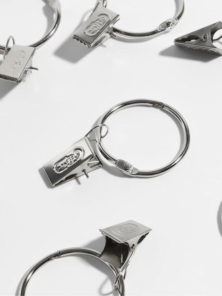 Изображение товара Набор колец для штор Арт Узор 9235026 (10шт)