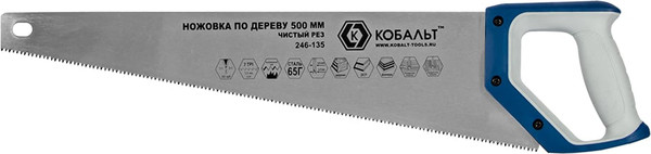 Изображение товара Ножовка Кобальт По дереву / 246-135