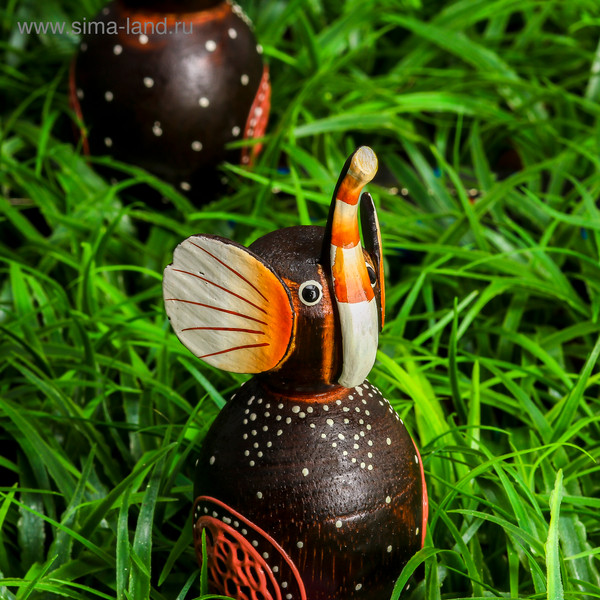 Изображение товара Набор статуэток Sima-Land Слоники / 3370395 (3шт)