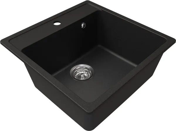 Изображение товара Мойка кухонная Mixline ML-GM08 558730 (черный)