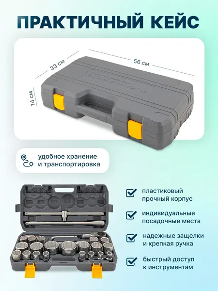 Изображение товара Универсальный набор инструментов ILOforce IF-68262-9 (59579)