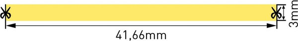 Изображение товара Светодиодная лента Byled Pro+ COB CSP LED / BLSCOB-384-24-4.8-WW-PRO+-3mm (теплый белый)