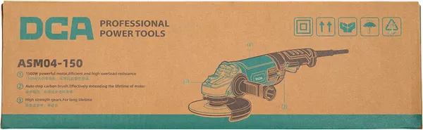 Изображение товара Угловая шлифовальная машина DCA ASM04-150