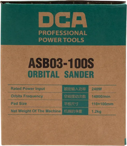 Изображение товара Вибрационная шлифовальная машина DCA ASB03-100S