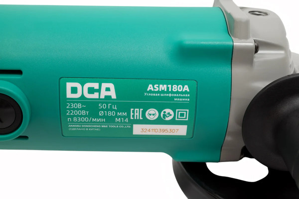 Изображение товара Угловая шлифовальная машина DCA ASM180A