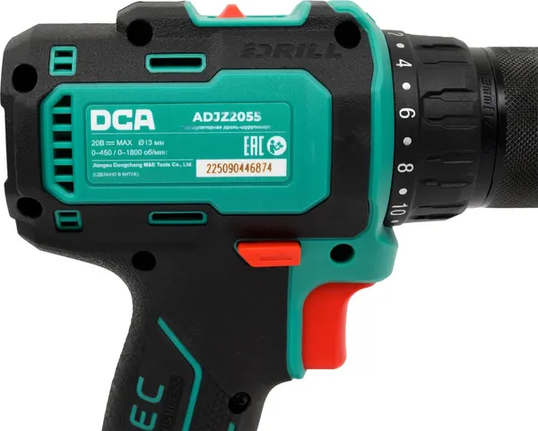 Изображение товара Аккумуляторная дрель-шуруповерт DCA ADJZ2055 TYPE AM