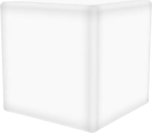 Изображение товара Светильник уличный БЕРКАНО Cube 40 / RGB 210_023_03_105 (Snow White)