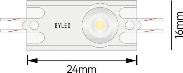 Изображение товара Светодиодный модуль Byled BLM2835-SLM-1-12-0.5-6000K (белый)