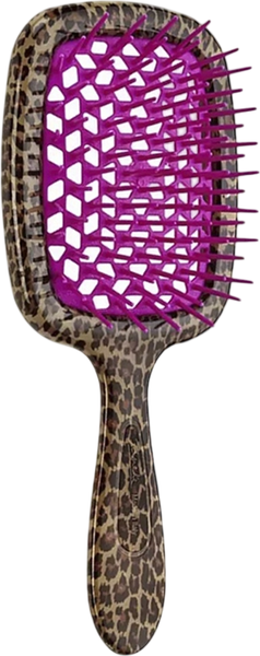 Расческа Janeke Superbrush Leopard Fuxia SP230MACFUX — фото 3