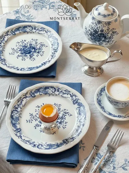 Изображение товара Набор тарелок Montserrat HQY25070209 (4шт)