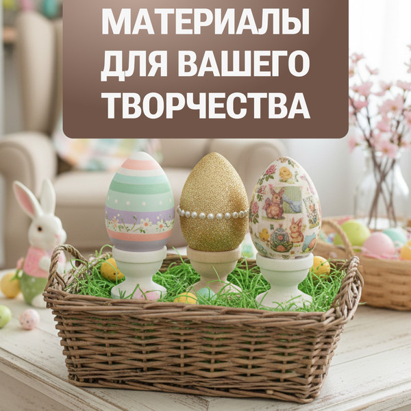 Изображение товара Набор заготовок для творчества Брестская Фабрика Сувениров eh_blank1_x24 (24шт)